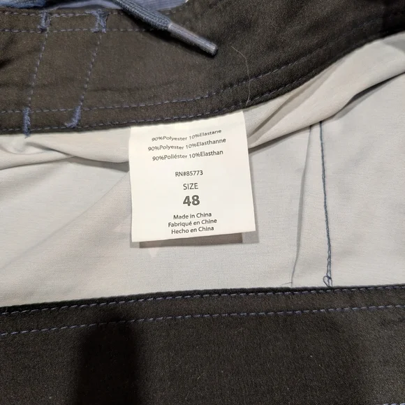 O'Neill Red, White, and Blue Star Swim Shorts - Picture 4 of 7